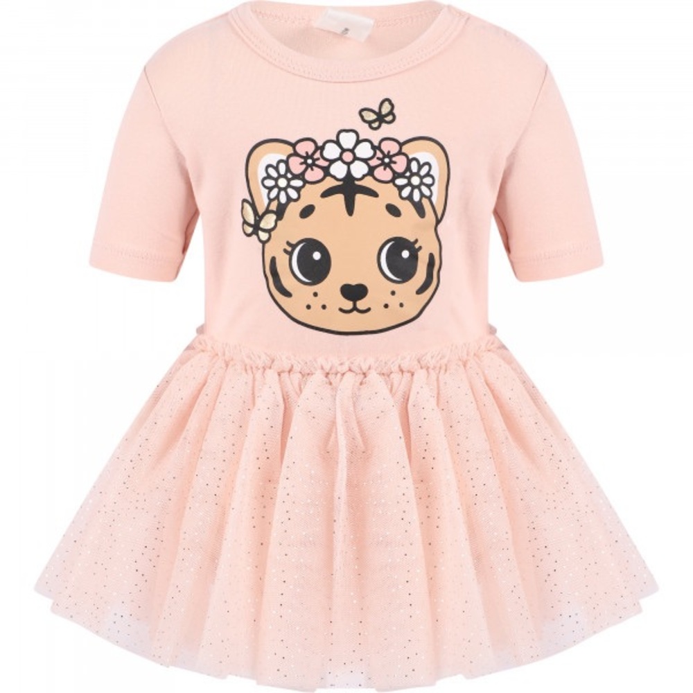 Huxbaby tiger dress, size 3